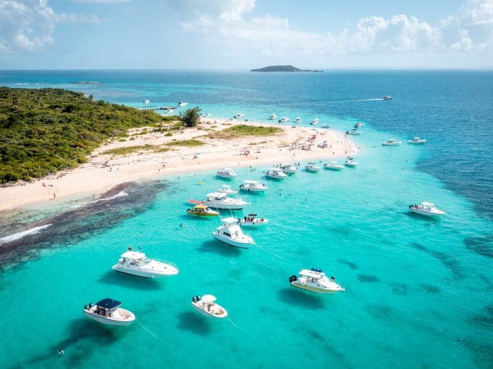 Cayo Icacos aerial