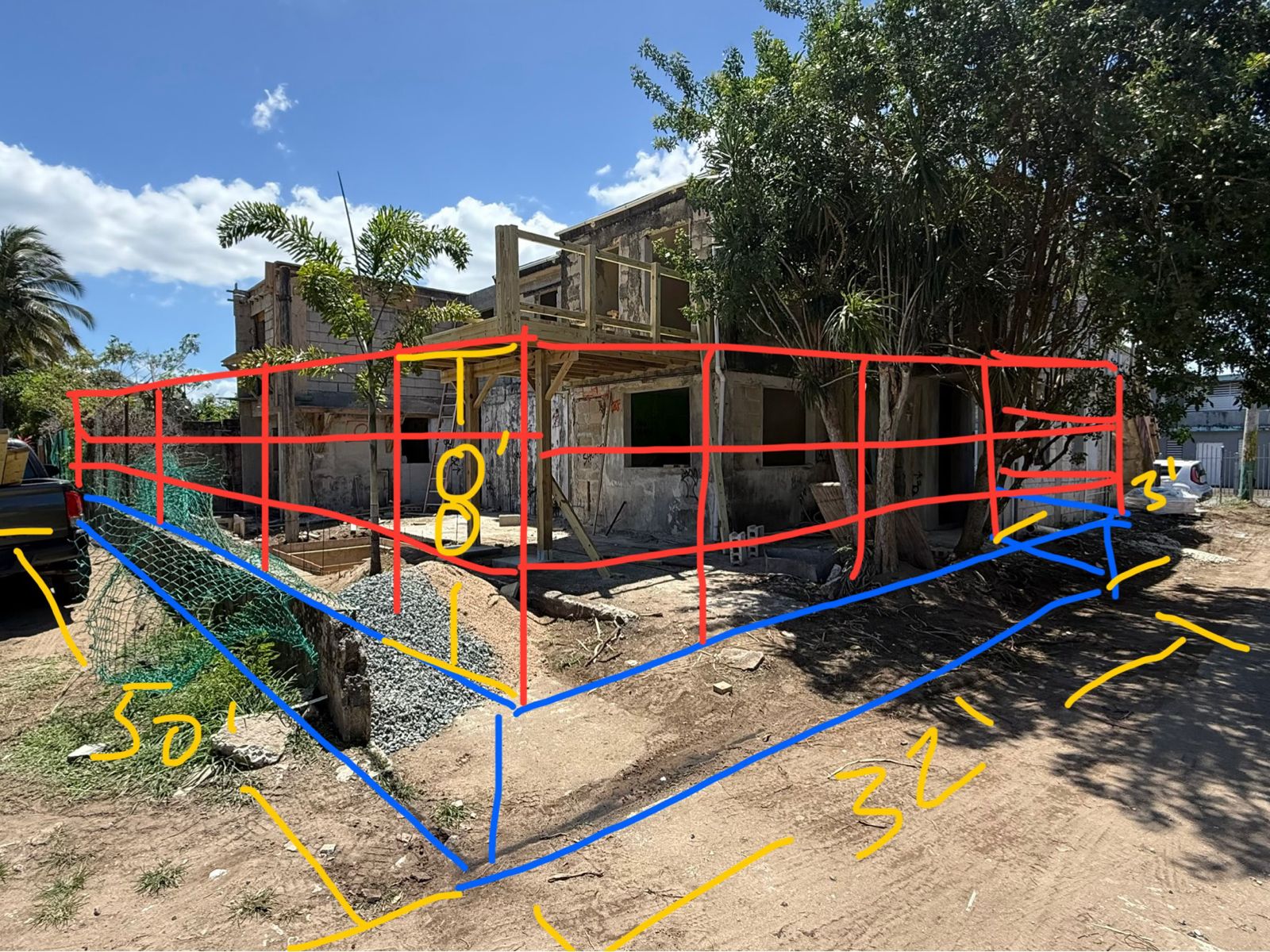 Backyard patio remodel 4
