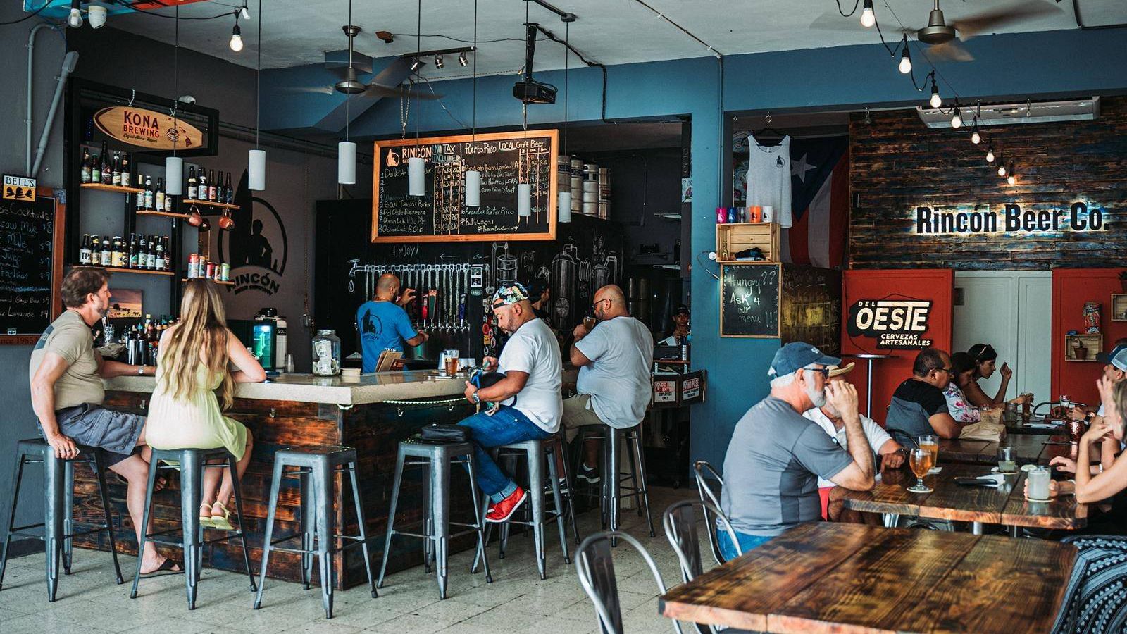 Brewery interior