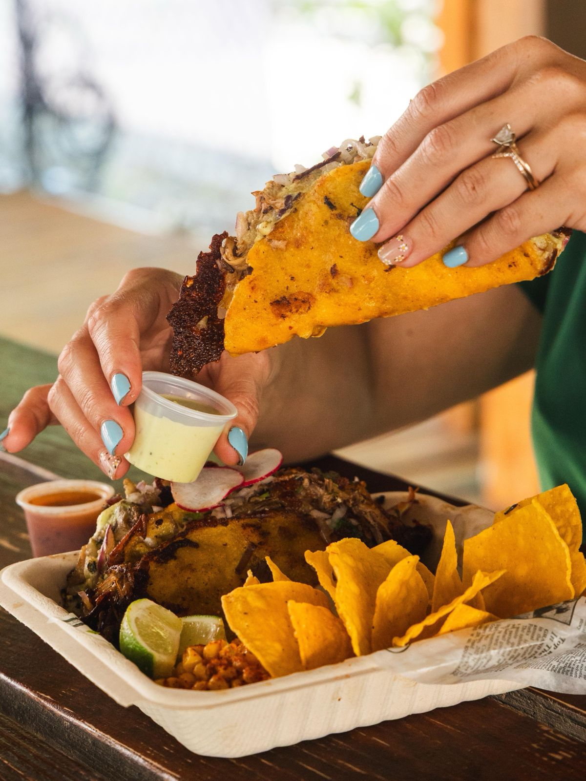 A La Chingada food